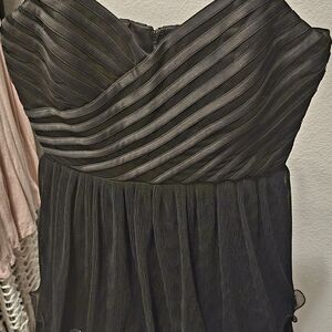 Guess by Marciano Strapless Black Dress